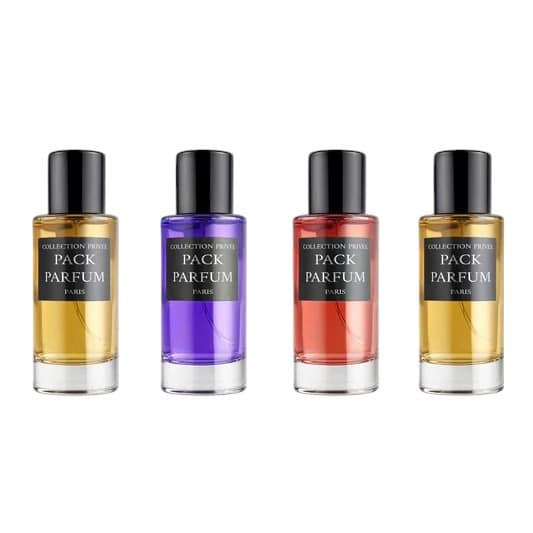 PACK 4 PARFUMS COLLECTION PRIVÉE - Parfum de luxe Eden Brows