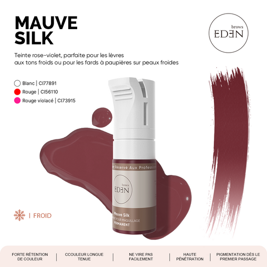 Pigment maquillage permanent Mauve Silk - Lèvres - EdenBrows professionnel